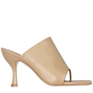 GIA BORGHINI X Pernille Teisbaek Perni 02 Flip Flop Mules- SAND